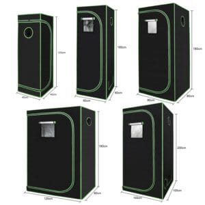 Lospitch Grow Tent 120x60x180 cm