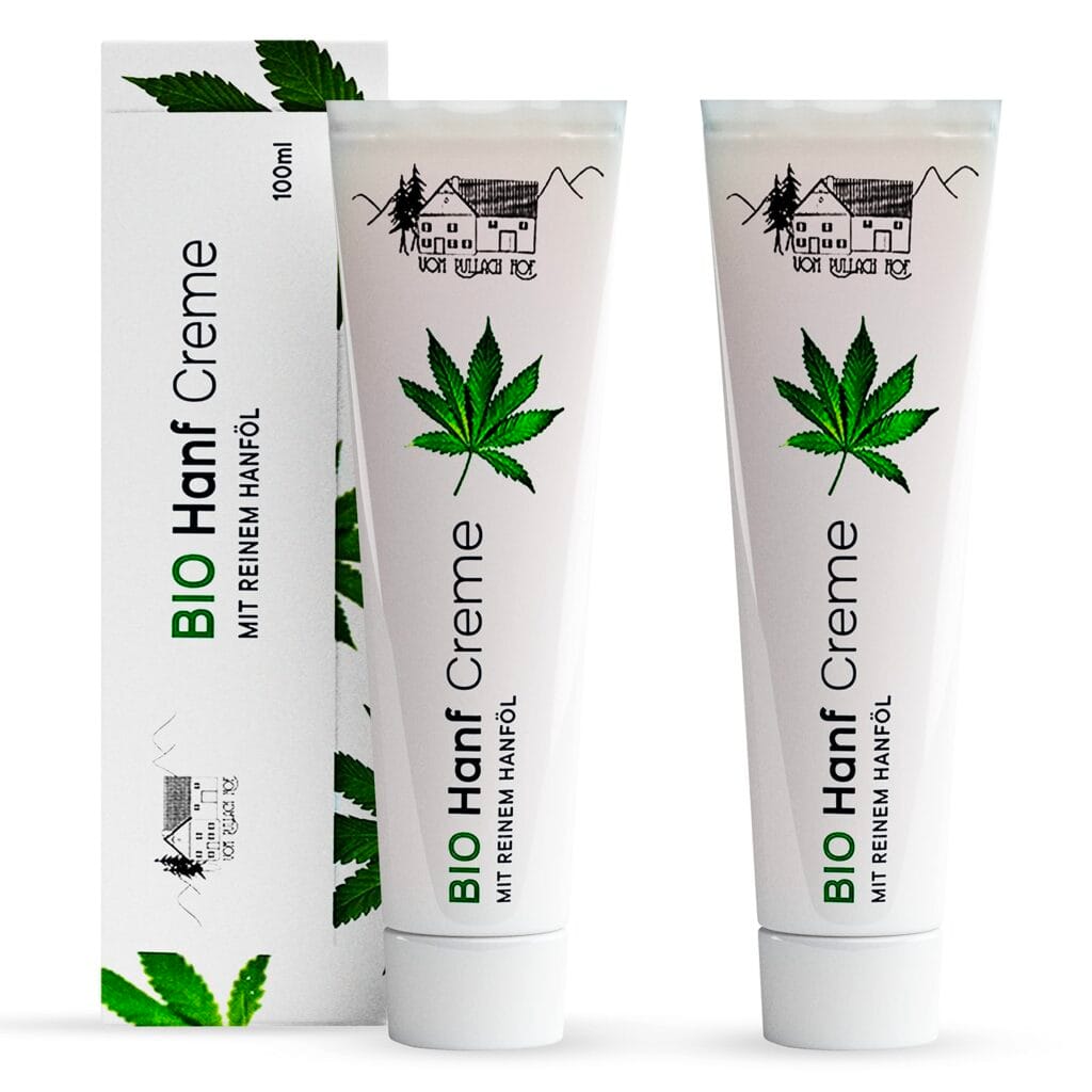 Hemp Cannabidiol Cream with Seed Oil 2 x 100 ml