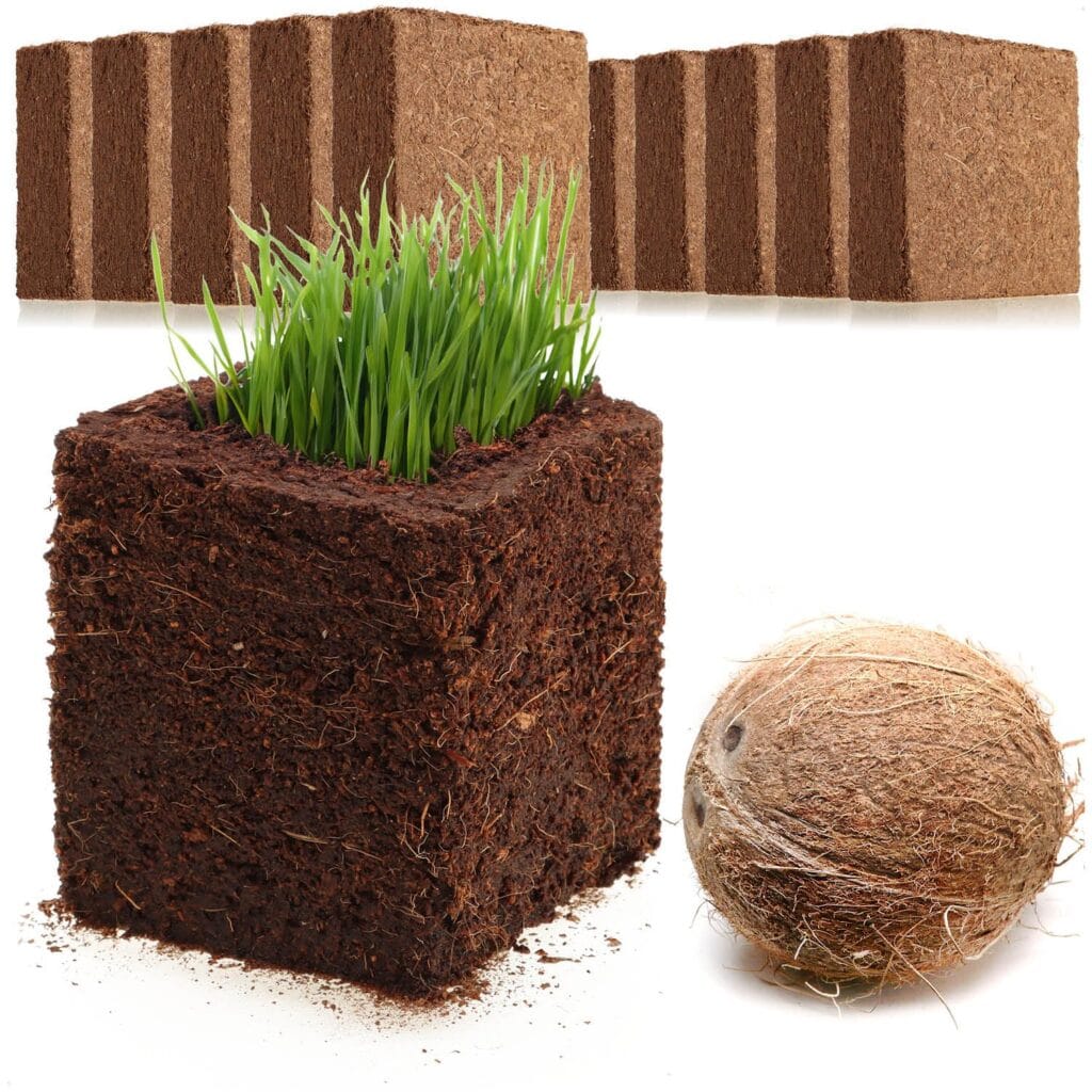 COM-FOUR 10x Coco Coir Growing Soil