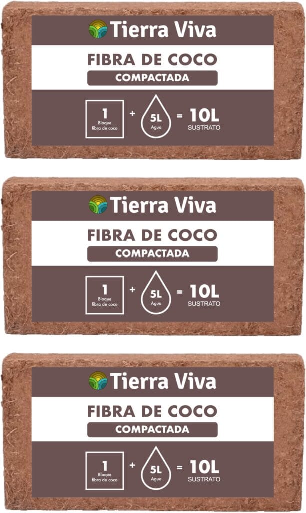 Natural Coco Coir for Plants 3 x 10 L