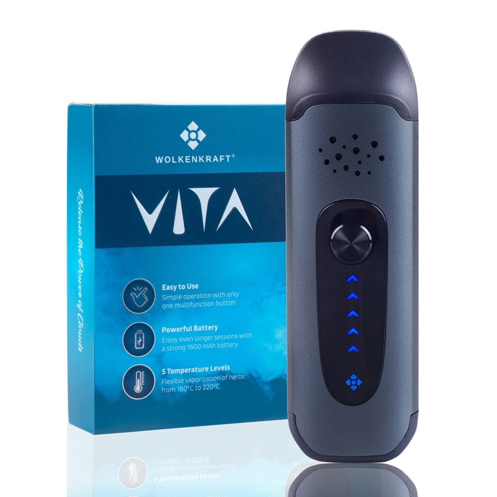 WOLKENKRAFT ViTA Premium Herb Vaporizer