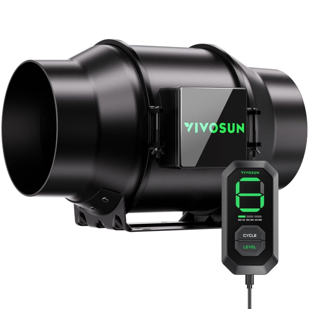 VIVOSUN Rohrventilator 150 mm 660 m³/h